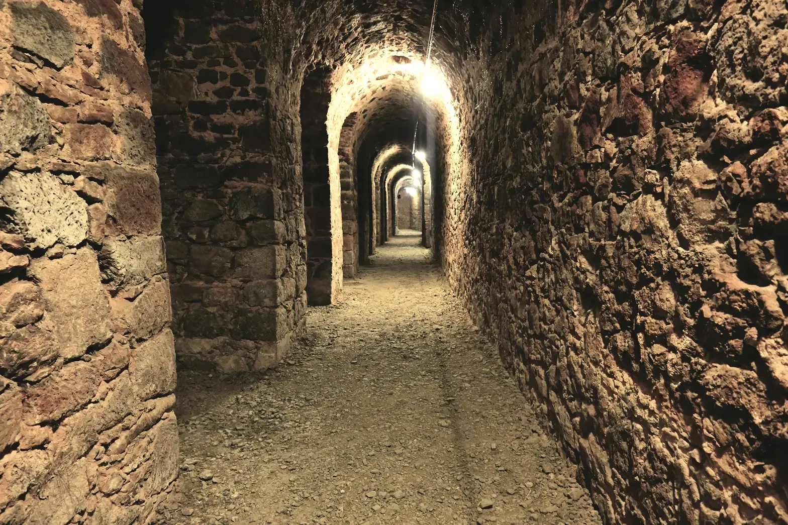 Blick in die Kasematten